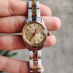 Ladies Two Toned Used Rolex Oyster Perpetual Date